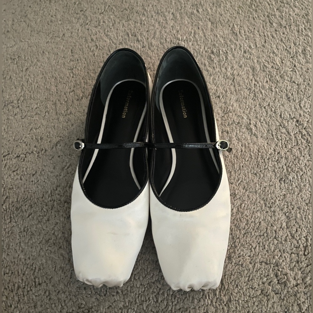 Reformation Mariella Mary Jane Ballet Flat - Picture 5 of 8